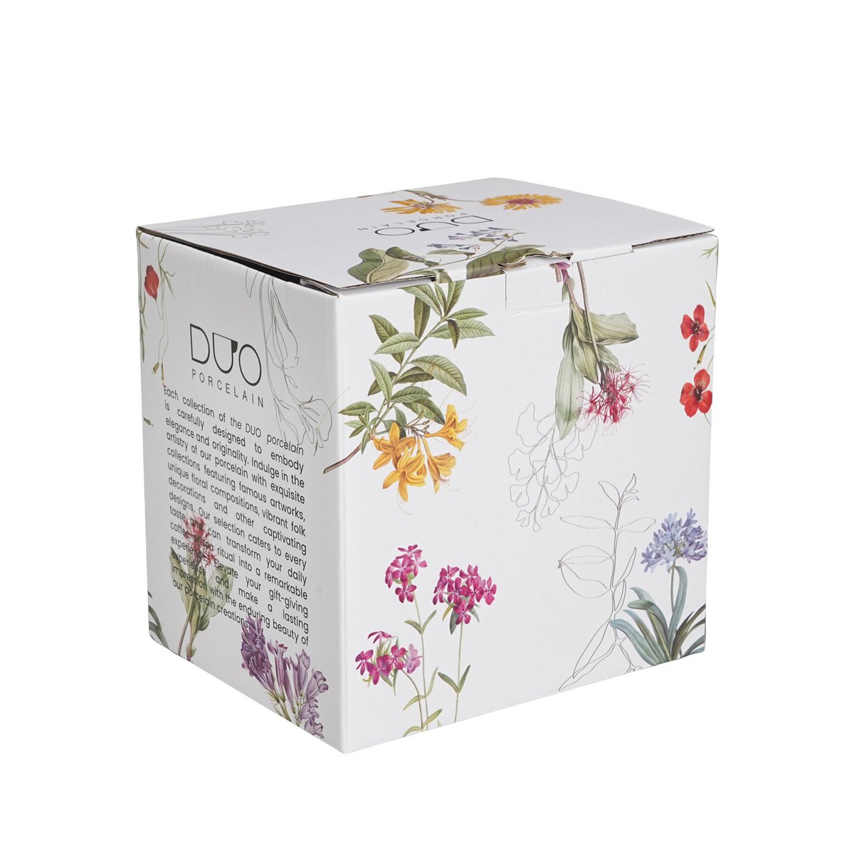DUO FLOWERS Tea for One, 350ml, COLORS OF NATURE, Giftbox