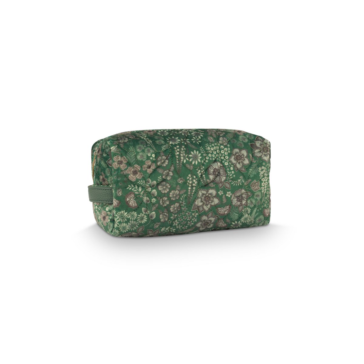 Coco Cosmetic Bag Medium Quilted Daisy Dreams Green 21.5x10x10.5cm