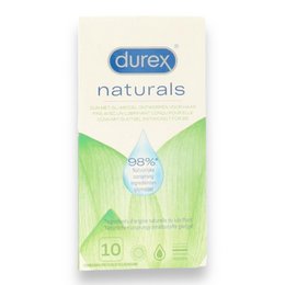 Durex - DU002 - Naturals kondomer - 10 pakke