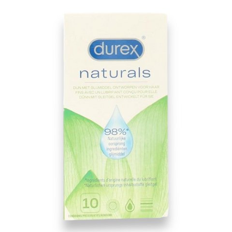Durex - DU002 - Naturals Kondome - 10 Pack