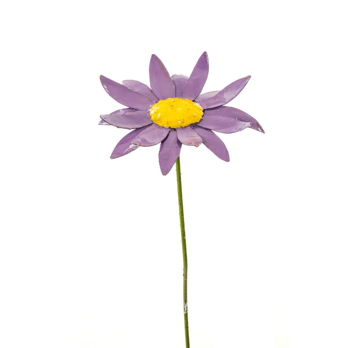 ZIMBA-ARTS METALL LILA GÄNSEBLÜMCHENBLUME