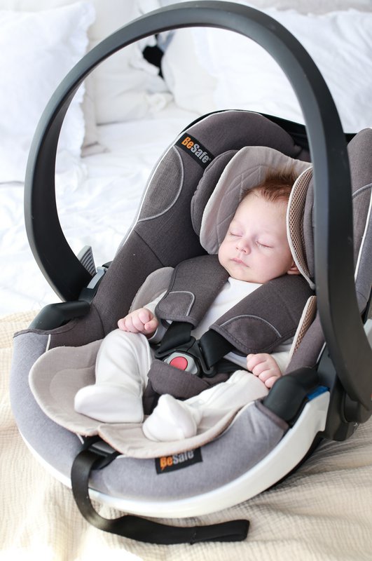 Linned anti-sweat-indsats/ foring til et babysæde