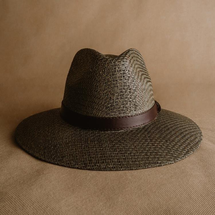 Veracruz · Green panama style hat