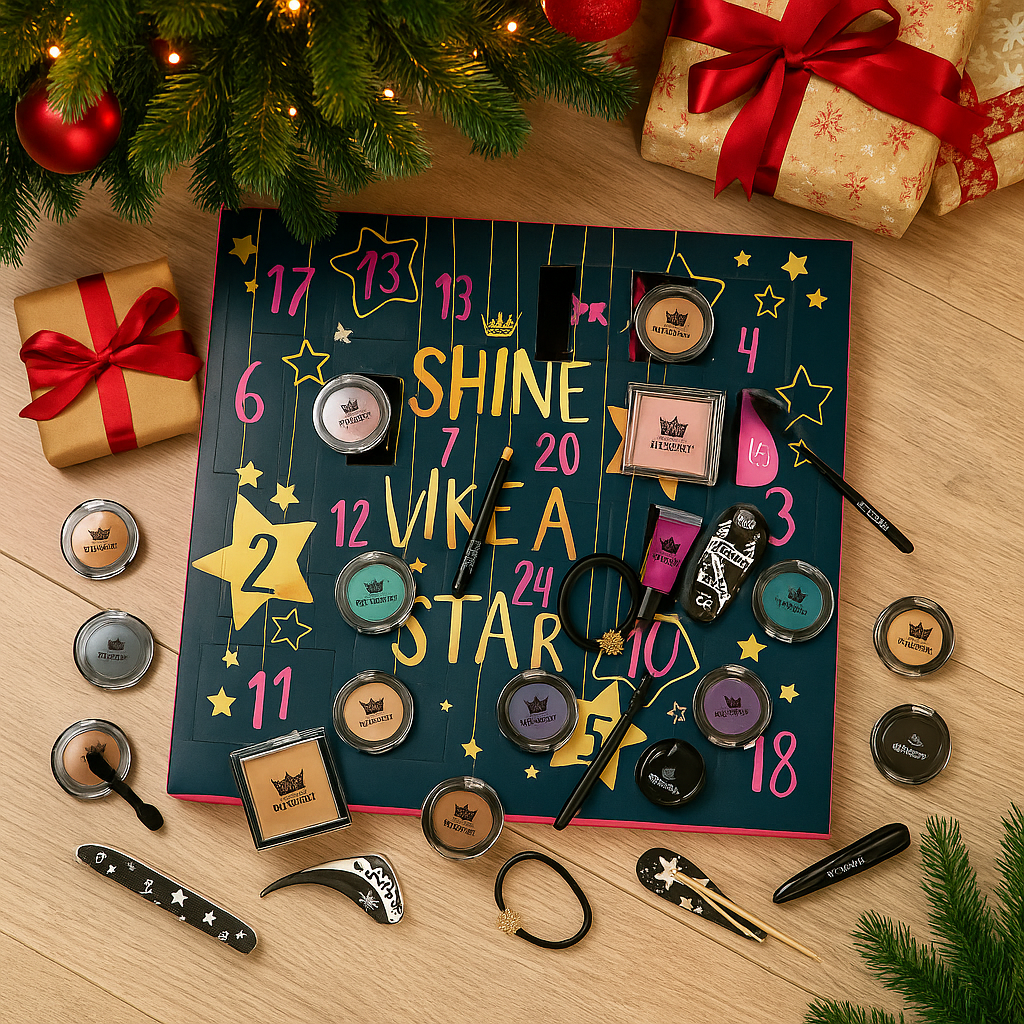 Shine Like Star makeup and beauty accessories advent calendar