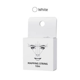 10 m do mapowania marker do brwi nitka tatuaż brwi punkt 1 pudełko MAPPING STRING Microblading brwi wstępnie tuszowany tatuaż PMU String