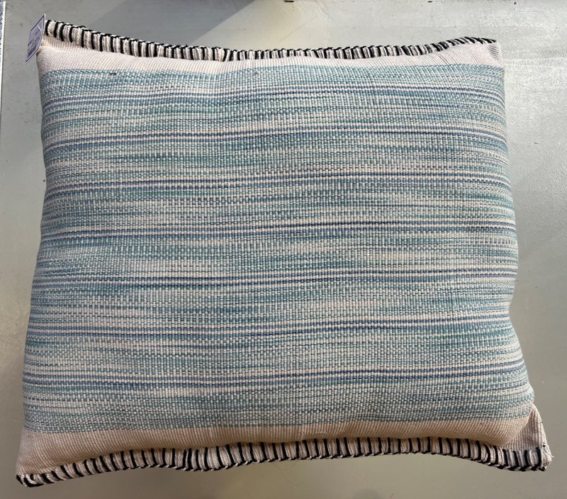 Kissen Azure – Hellgrüne Creme