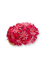 Deco Flower Metal Pink 48cm