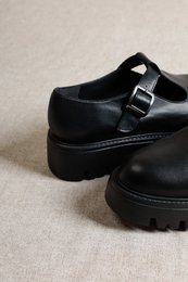 SALOME BLACK – Mary Janes aus Nappaleder mit extraleichter Sohle