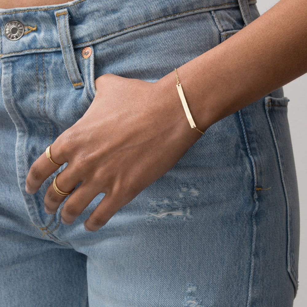 Armband "HORIZONT" Vergoldet