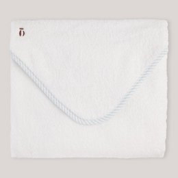 Bobbi Badehåndklæde - Lyseblå stribe - Lyseblå stribe