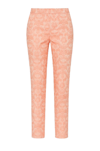 Conquista Fashion bedruckte, schmal zulaufende Hose