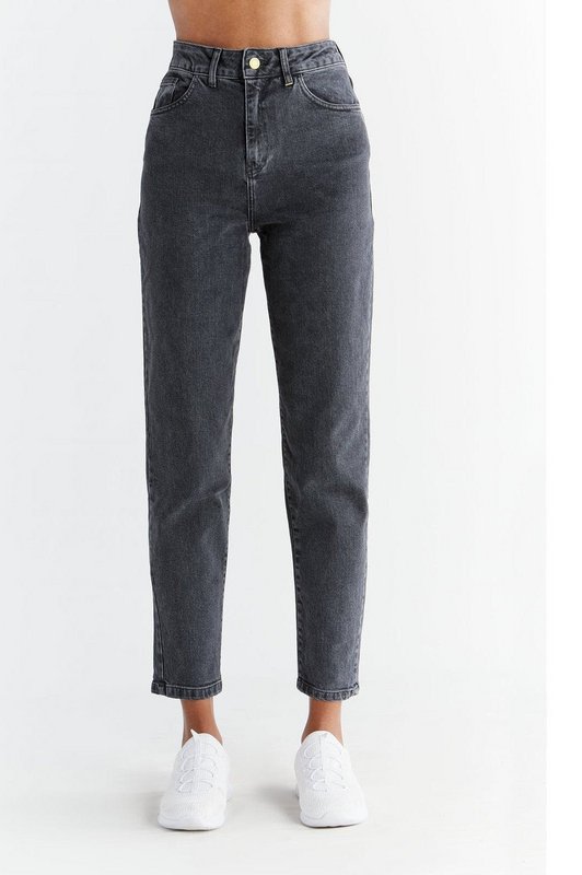 WN1010-145 | Damen Mom Fit - Carbon Grey
