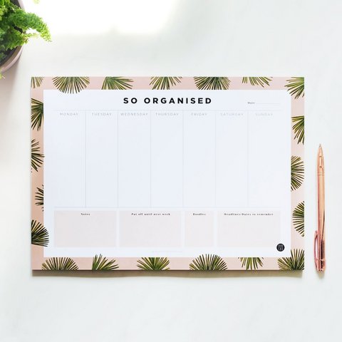 So Organised Desk Planner 