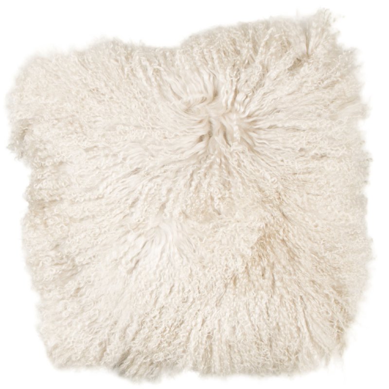 Tibet sheepskin cushion | 15 colors | 45x45cm
