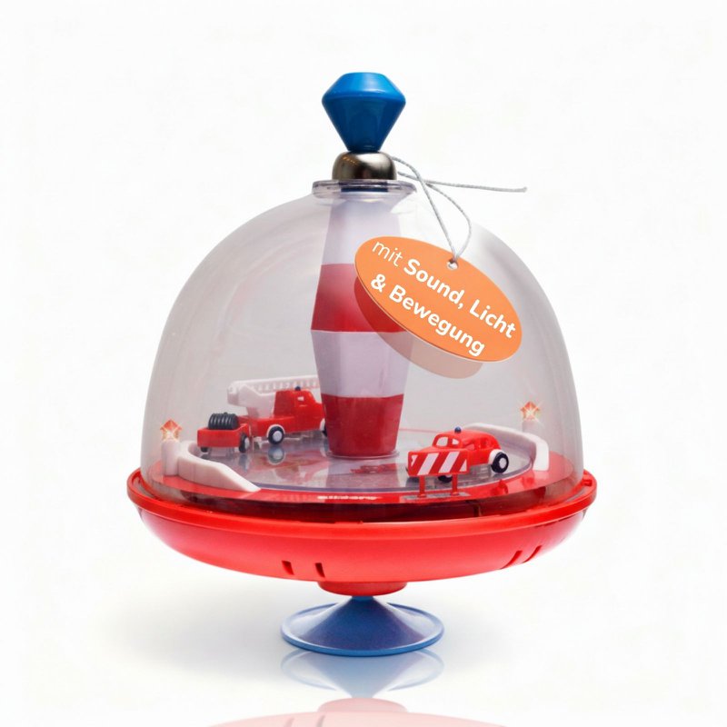 Brandweerpanoramatol voor kinderen, met geluid en bewegende elementen, Ø 19 cm