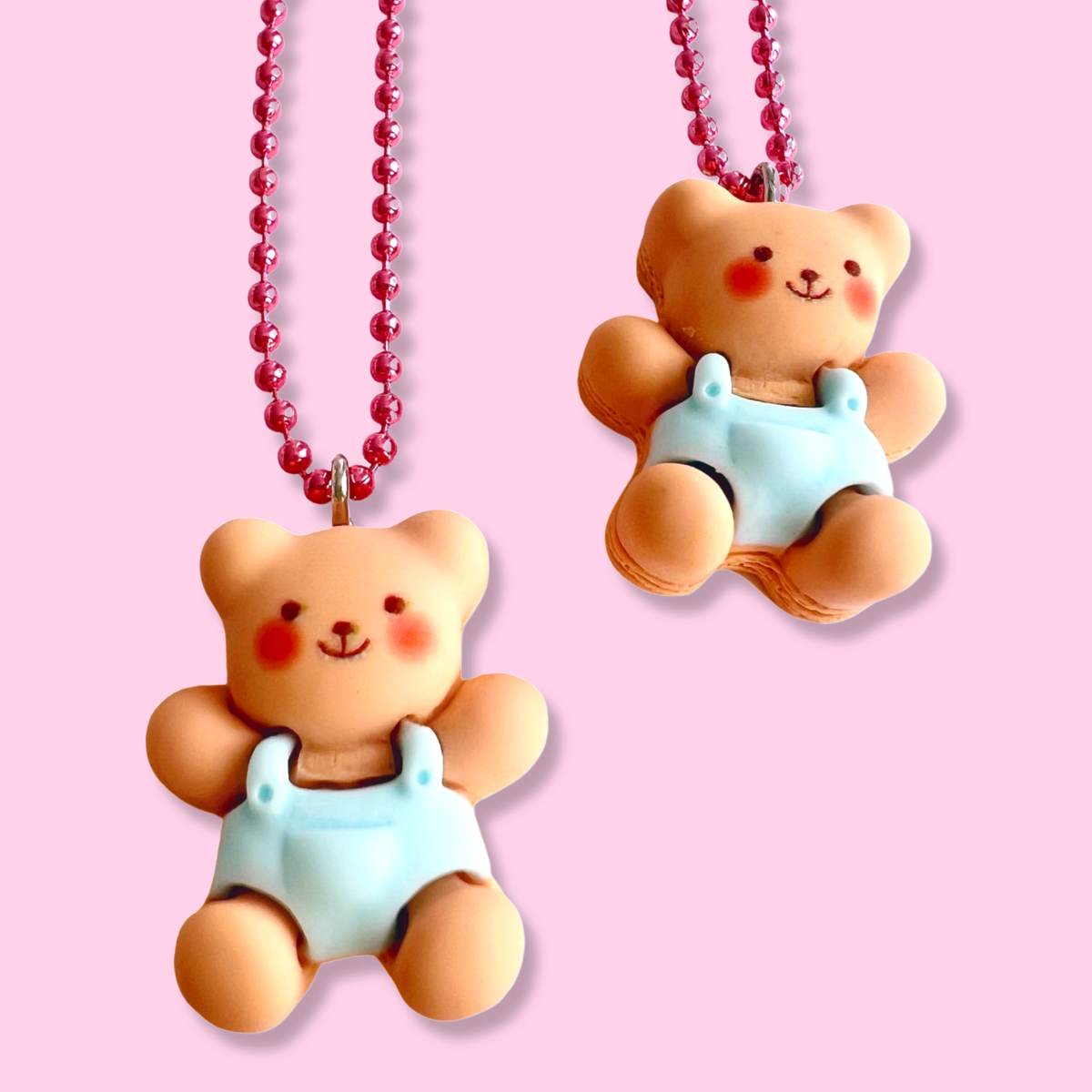 Pop Cutie Bear Pants Kinder-Halskette