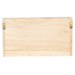 Portariviste Marrone, Legno 28x12x15 cm