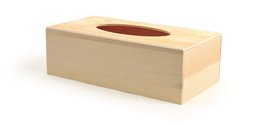 WOODEN TISSUE BOX 275X140X87