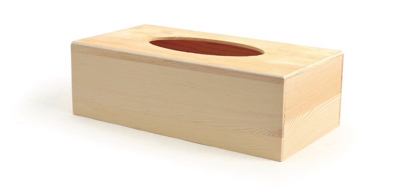 WOODEN TISSUE BOX 275X140X87