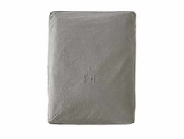 Completo biancheria da letto in percalle Casual Ardesia