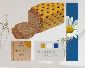 XL organic beeswax cloth large "Gloria" in 40x50cm - handmade in Bavaria