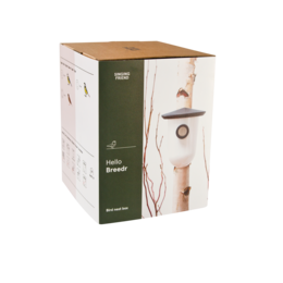 Nichoir à oiseaux en plastique Hello BreedR