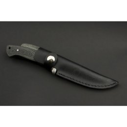 IZUMI ICHIAGO Tsuchime 100, couteau de chasse damassé