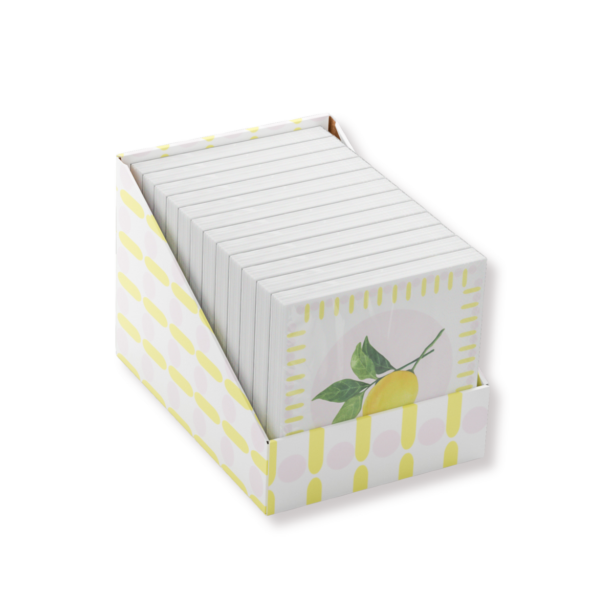 Papieren Servetten Citroen FSC – 3-laags – 33x33 cm (20 Stuks)