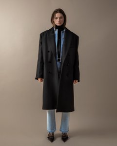 Double-breasted coat