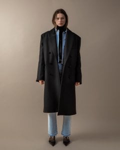 Double-breasted coat
