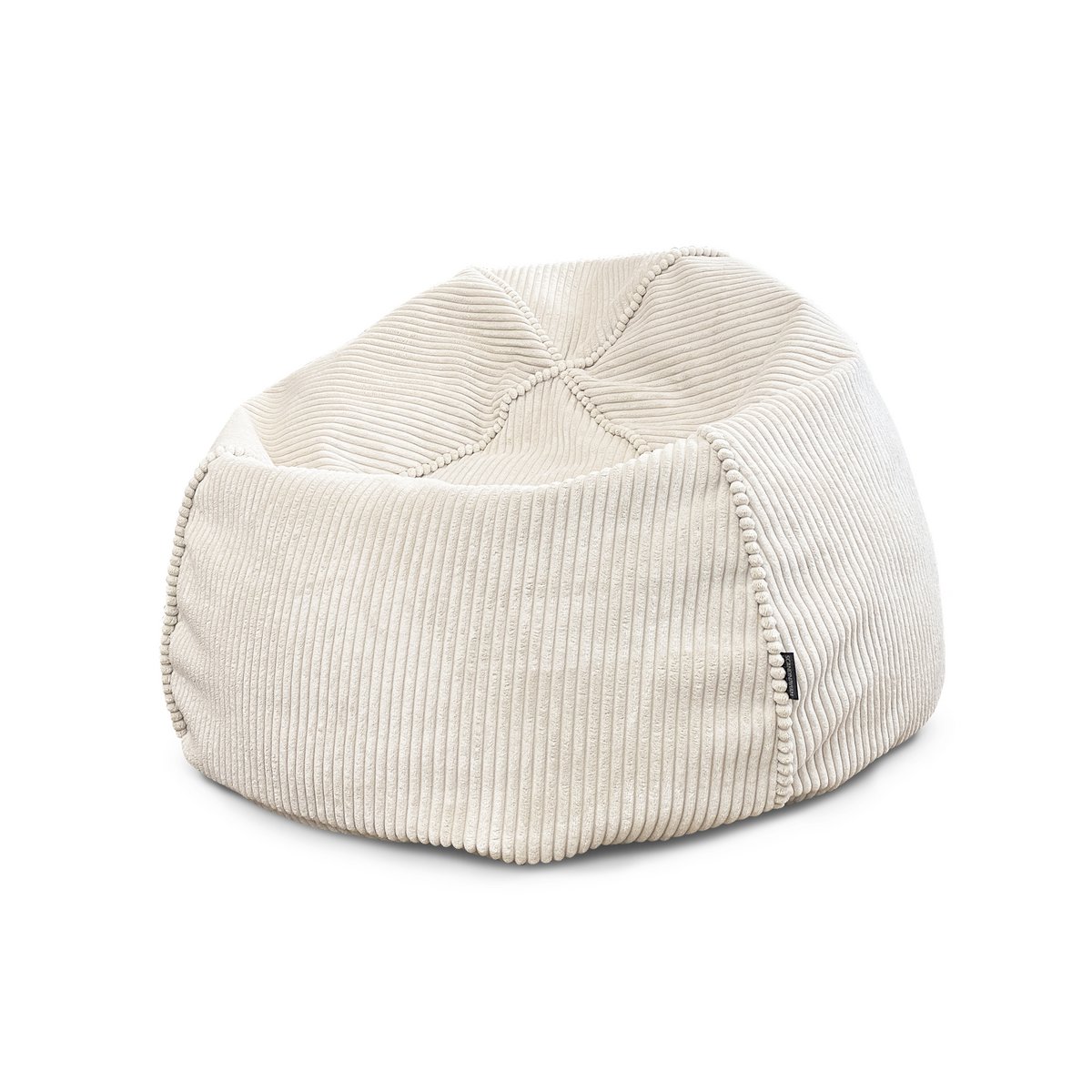 CHILLAX M Bean Bag, Corduroy, Lincoln 61 Pink