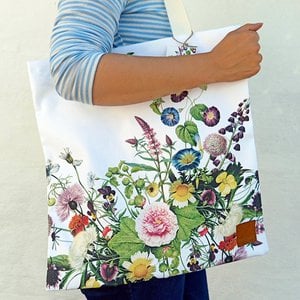 Bio-Einkaufstasche – Flower Garden JL