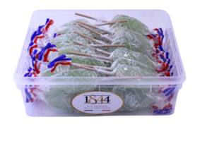50 Apple lollipops for display - 650g