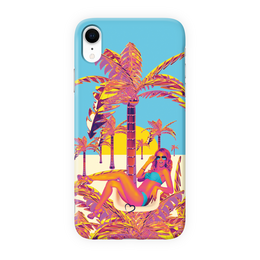 Gyldent palme Miljøvenligt iPhone cover