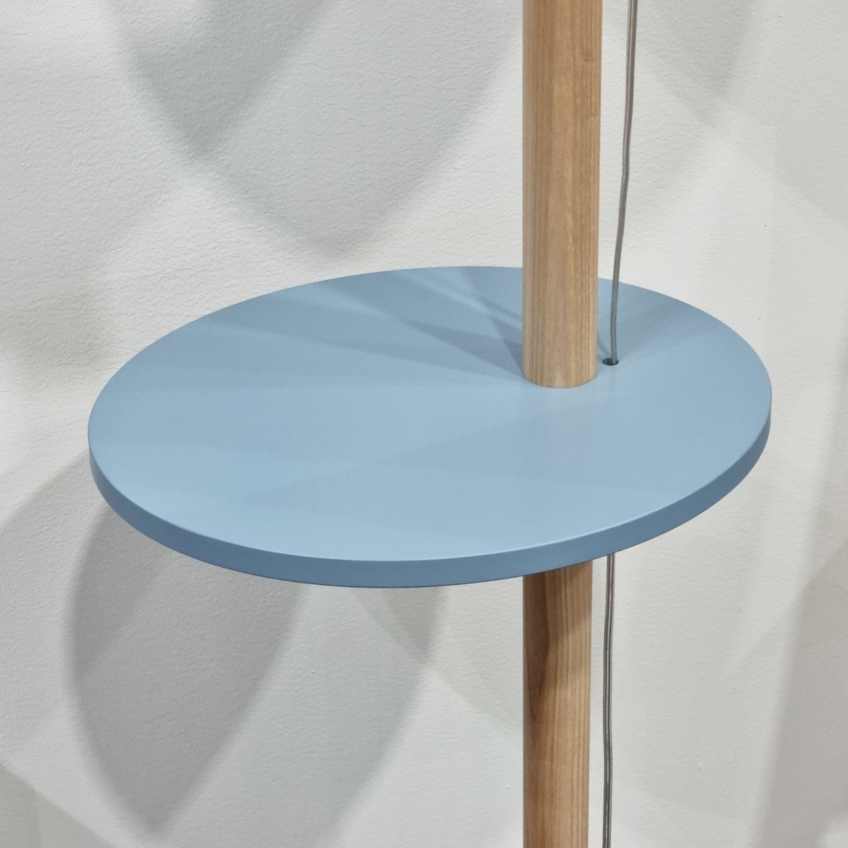 UFO Ashwood Floor Lamp Powder Pink