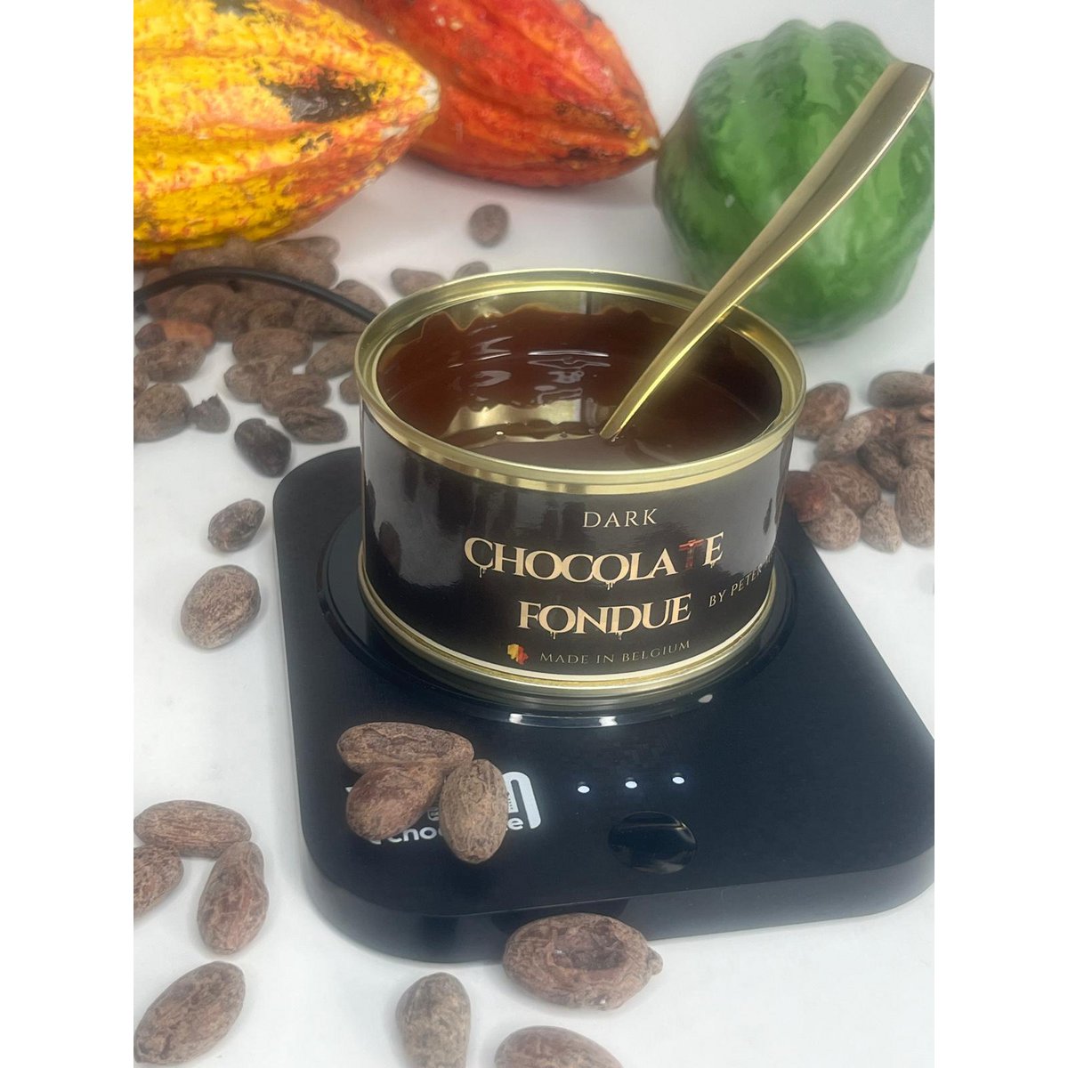 Fondue de chocolate oscuro