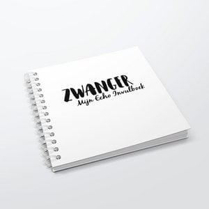 Fill-in book SilliBeads - My Echo fill-in book - Hardcover Wire-o (BLACK & WHITE)
