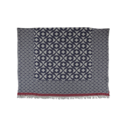 Plaid Hamam Jacquard 'Maggio' 170x130 cm