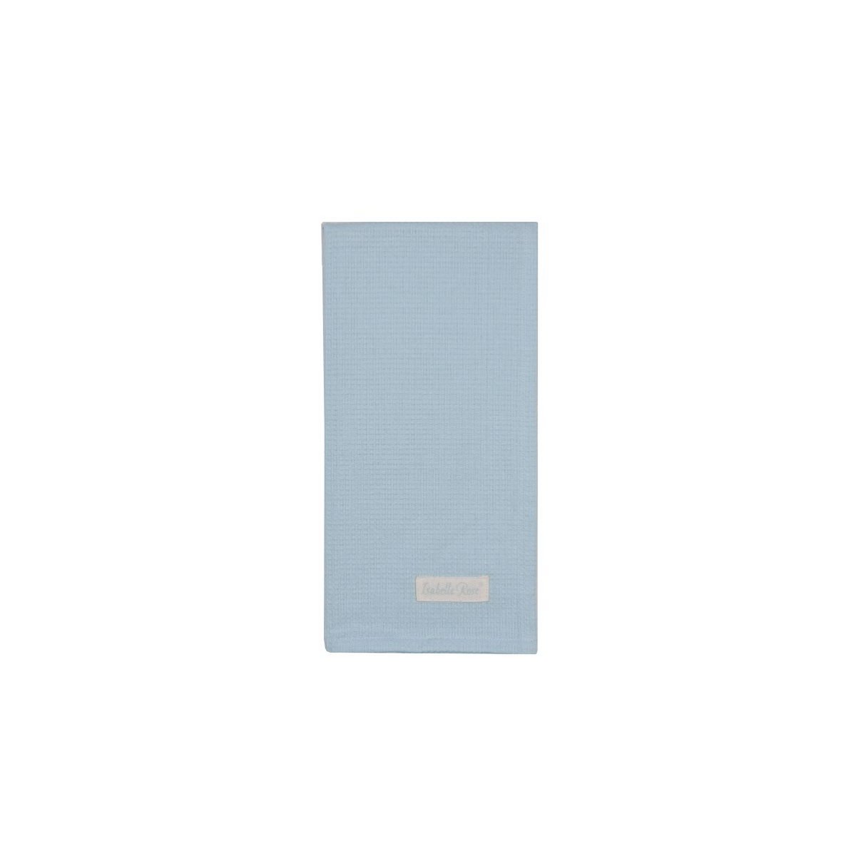 Asciugamano waffle blu pastello 50x70 cm Isabelle Rose