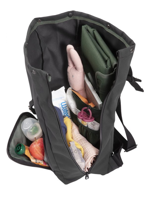 vegane Tasche | Leinwand - Waldgrün