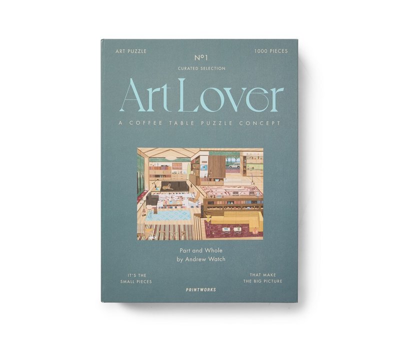Printworks Puslespil - Art Lover Part and Whole - 1000 brikker