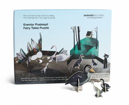 Børnepuslespil 3D-figurer - Det grimme ællingseventyr
