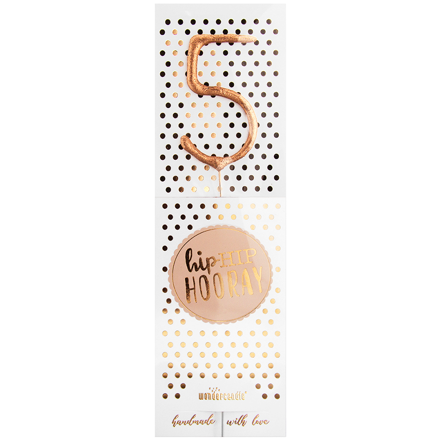 Hiphip hooray Roségold 290 Sortiment 144 Wondercandle® classic