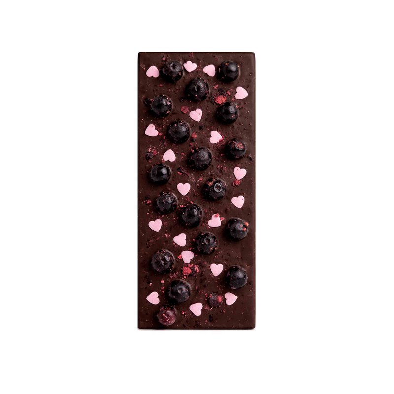 Coeur gourmand en chocolat noir - Fête des Mères