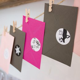 Adventskalender Pink/Graphit