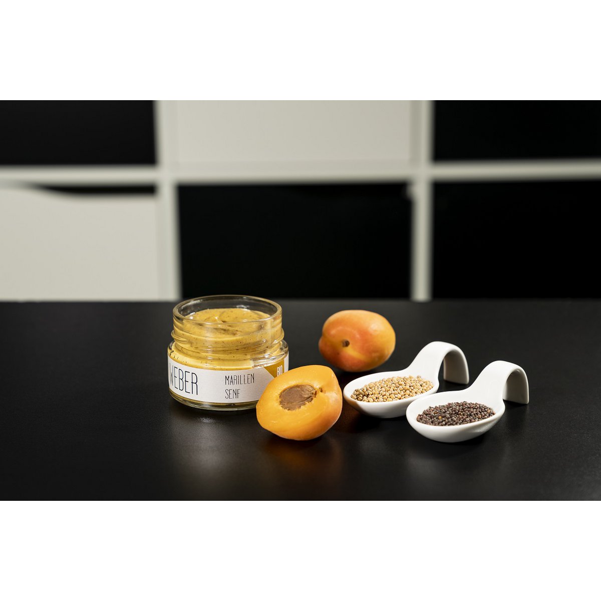Abrikozenmosterd 135g