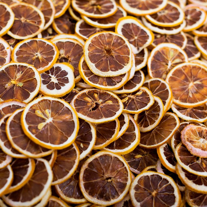 Dried lemon bulk bags