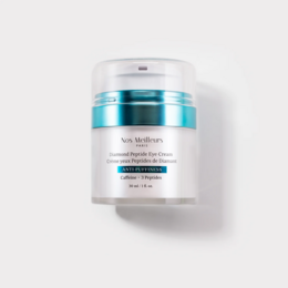 Diamond Peptide Eye-Cream, a cream formulated with diamond powder and peptides to reduce the appearance of fine lines and wrinkles around the eyes.