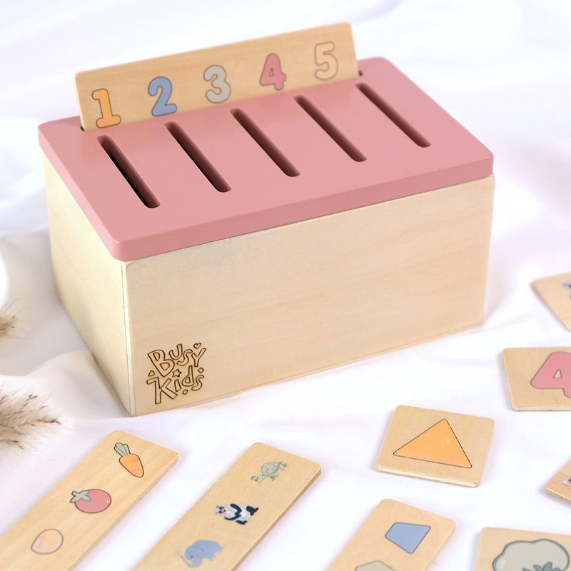 Scatola da gioco Montessori BusyKids 36m+ 