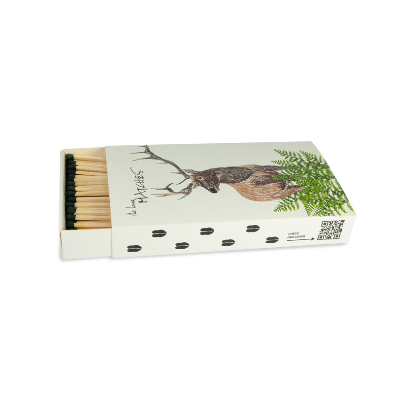 "Nature" Series Long Matches - "Deer"